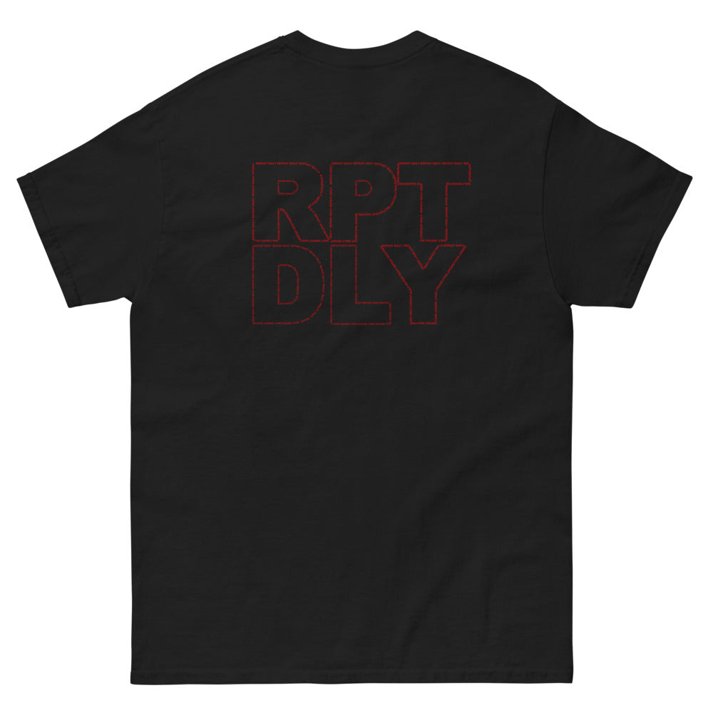 RPT DLY RED SMILE TEE