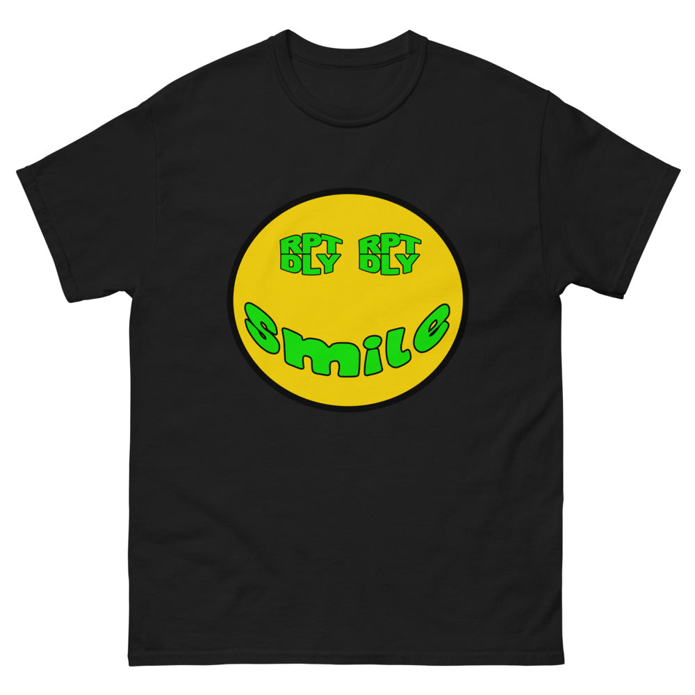 RPT DLY GREEN SMILE TEE