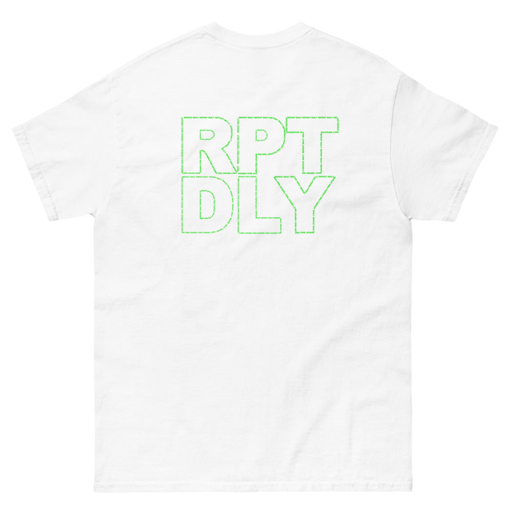 RPT DLY GREEN SMILE TEE