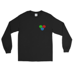 Load image into Gallery viewer, RGB SMILE Black Long Sleeve Shirt
